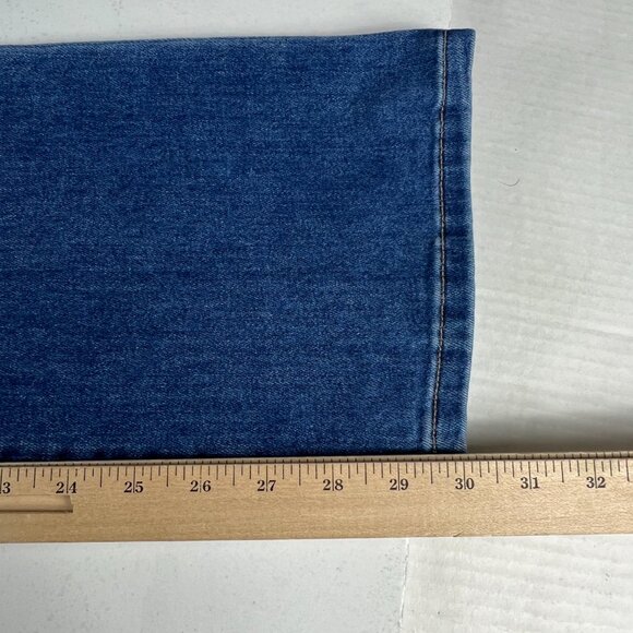 Letter To Juliet Jeans Womens 28x30* Bambino Boot Cut Mid Rise Blue Denim Tag 25 - Picture 12 of 16